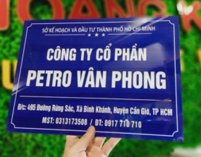 Làm Bảng Tên Công Ty Đồng Nai