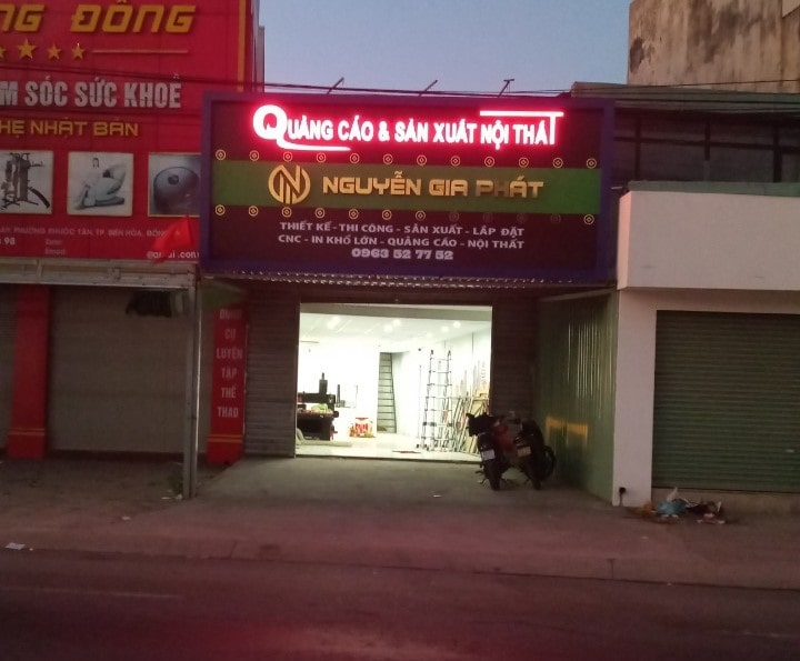 Làm Bảng Hiệu Quảng Cáo Tại Biên Hòa