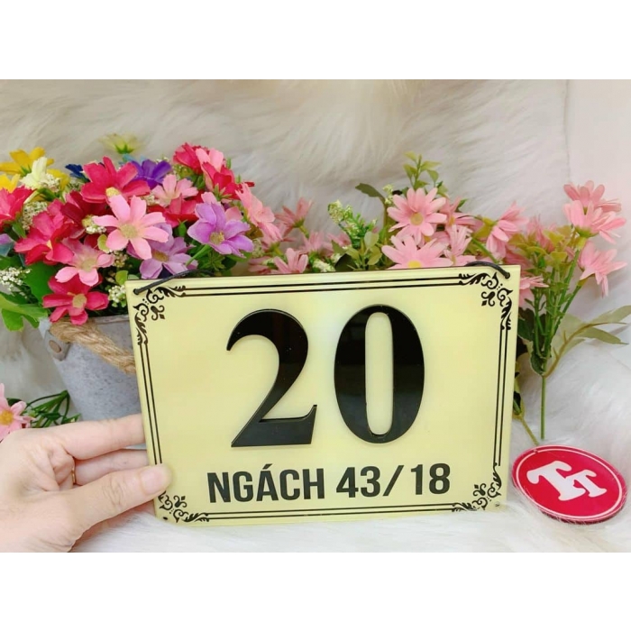 Làm biển số nhà ở Biên Hòa – Nguyễn Gia Phát